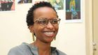 The late Bob Collymore's widow, Wambui Kamiru Collymore
