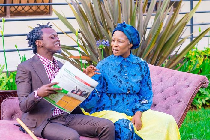 Bahati and Diana Marua