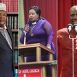 Lawyer Miguna Miguna, Bishop Margaret Wanjiru and Deputy President William Ruto