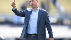 Columbus Crew coach Caleb Porter will guide his club in Saturday's Major League soccer Cup final after a 1-0 victory Sunday over New England