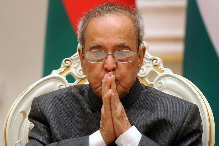 Pranab Mukherjee served as India's 13th president from 2012 until 2017