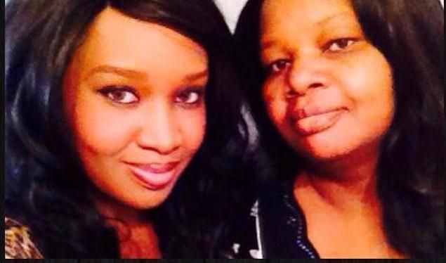 Actress Christine Wawira with her late Mother