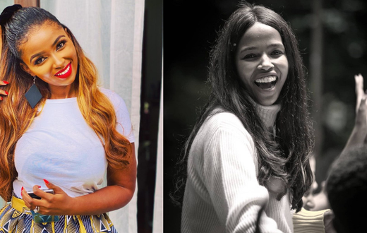 Anerlisa Muigai with late Sister Tecra
