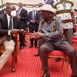 Deputy President William Ruto with former Prime Minister Raila Odinga