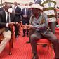 Deputy President William Ruto with former Prime Minister Raila Odinga