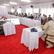 President Uhuru Kenyatta chairing cabinet meeting at Manyani, Taita Taveta