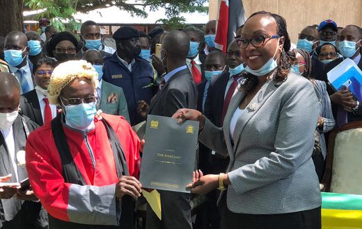 Anne Kananu Mwenda sworn in as Nairobi Deputy Governor