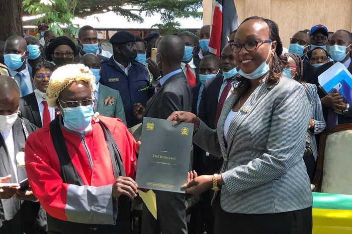Anne Kananu Mwenda sworn in as Nairobi Deputy Governor