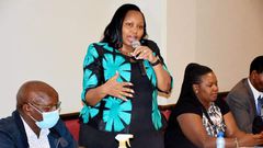 Nominated Senator Millicent Omanga