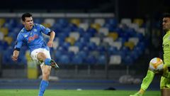 Hirving Lozano scored the decisive second for Napoli a day after club legennd Diego Maradona died at the age of 60