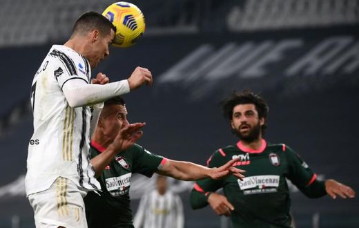 Cristiano Ronaldo has scored 18 times in Serie A this season