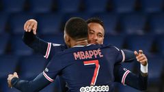 Neymar was joined by Kylian Mbappe on the scoresheet in PSG's win