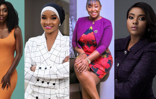 Yvonne Okwara, Lulu Hassan, Betty Kyallo and Anne Kiguta