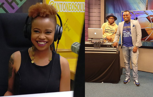 Sameer Bry, Tina Kaggia and DJ Swajboy