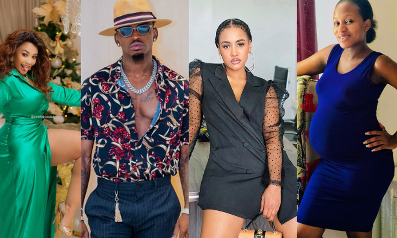 Zari Hassan, Diamond Platnumz, Tanasha Donna and Shanice Wangechi