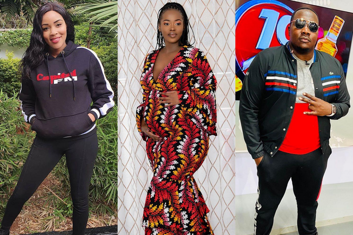 Joey Muthengi, Corazon Kwamboka and Willis Raburu