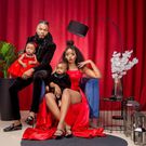 Celebrity barber George Dufanda & wife Sarah reveal their Twins' faces for the first time