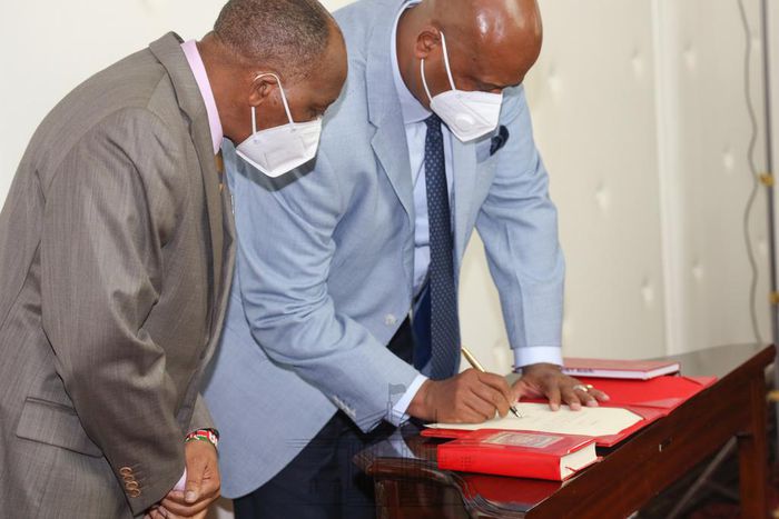 President Uhuru Kenyatta promotes NMS Director General Mohamed Abdalla Badi to sit,  participate in Cabinet meetings and sub-committees