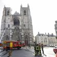 The blaze destroyed  the 17th-century organ of the cathedral in Nantes, as well as priceless artefacts and paintings