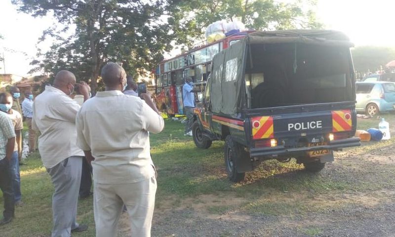 Panic as another passenger dies in a Matatu along the Mombasa-Nairobi highway
