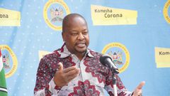 Health CS Mutahi Kagwe