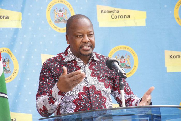 Health CS Mutahi Kagwe