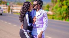 Bahati and his wife Diana Marua