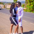 Bahati and his wife Diana Marua