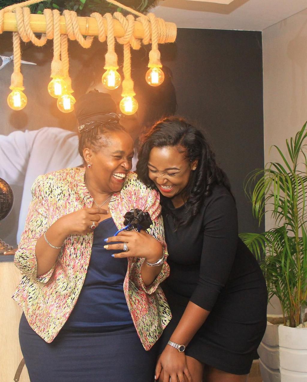How the launch of Betty Kyallo’s high-end barbershop went down (Photos)