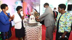 JSC throws farewell party for Chief Justice David Maraga (Photo/Courtesy)