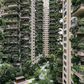 With hardly any residents to care for them, the plants at Chengdu's Qiyi City Forest Garden have overrun the towers