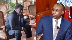 LSK President Nelson Havi and Makueni Senator Mutula Kilonzo Jr