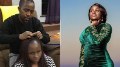 Singer Mercy Masika with her Hubby David Muguro