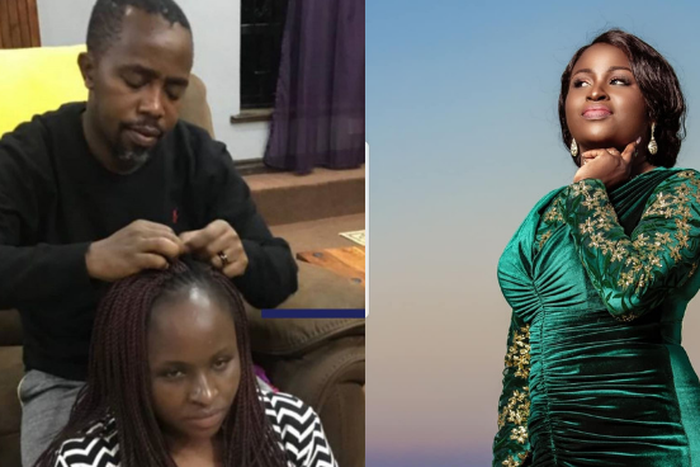 Singer Mercy Masika with her Hubby David Muguro