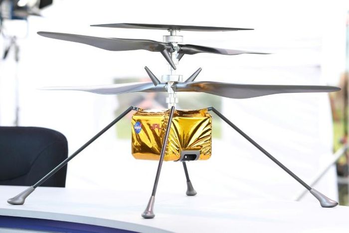 Once on the surface, NASA will attempt to deploy the Ingenuity Mars Helicopter -- a 1.8 kilogram aircraft that will attempt to fy in an atmosphere that is only one percent the density of Earth's