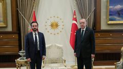 Robert Spano (left), the head of the European Court of Human Rights, has come under fire for his visit to Istanbul