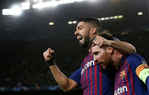 Teammates no more: Luis Suarez struck up a strong friendship with Lionel Messi at Barcelona, but the Urugayan's transfer to Atletico Madrid has been confirmed
