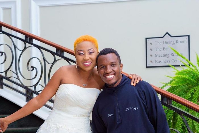 Singer Vivianne with Hubby Sam West