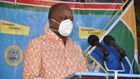 Health CS Mutahi Kagwe during a recent Covid-19 briefing