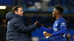 Chelsea boss Frank Lampard has challenged Callum Hudson-Odoi to prove his worth