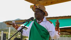 ODM Party Leader Raila Odinga