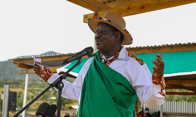 ODM Party Leader Raila Odinga