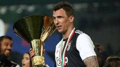 Mario Mandzukic won Serie A four times with Juventus