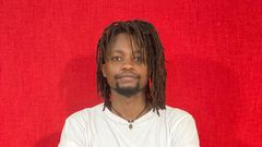 Singer Ayrosh at Pulse Live Kenya Studios