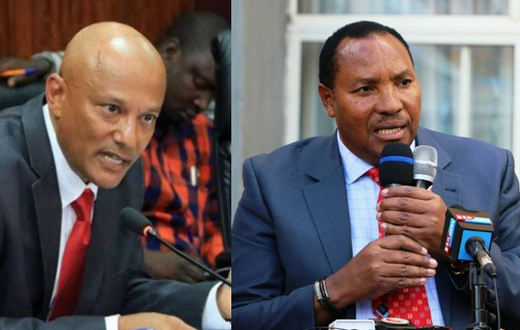 EACC CEO Twalib Mbarak  pitted against former Kiambu Governor Waititu