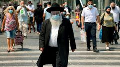 According to an AFP tally, Israel is second only to Bahrain for the world's highest coronavirus infection rate by population