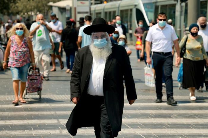 According to an AFP tally, Israel is second only to Bahrain for the world's highest coronavirus infection rate by population