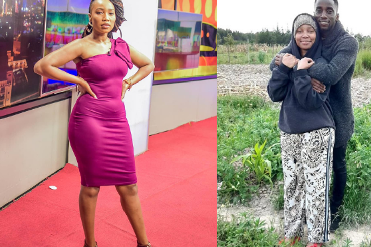 NTV’s Miss Katiwa confirms relationship with Harambee Stars’s Arnold Oringi (Photos)