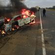 Motorist burnt to death in terrible road crash