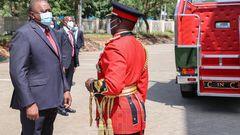 President Uhuru Kenyatta during the 2020 Jamhuri Day celebrations